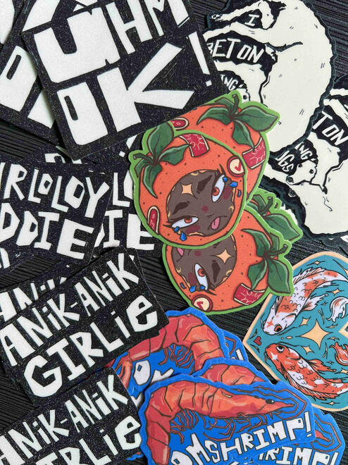 Stickers from February pre-order batch 2025
